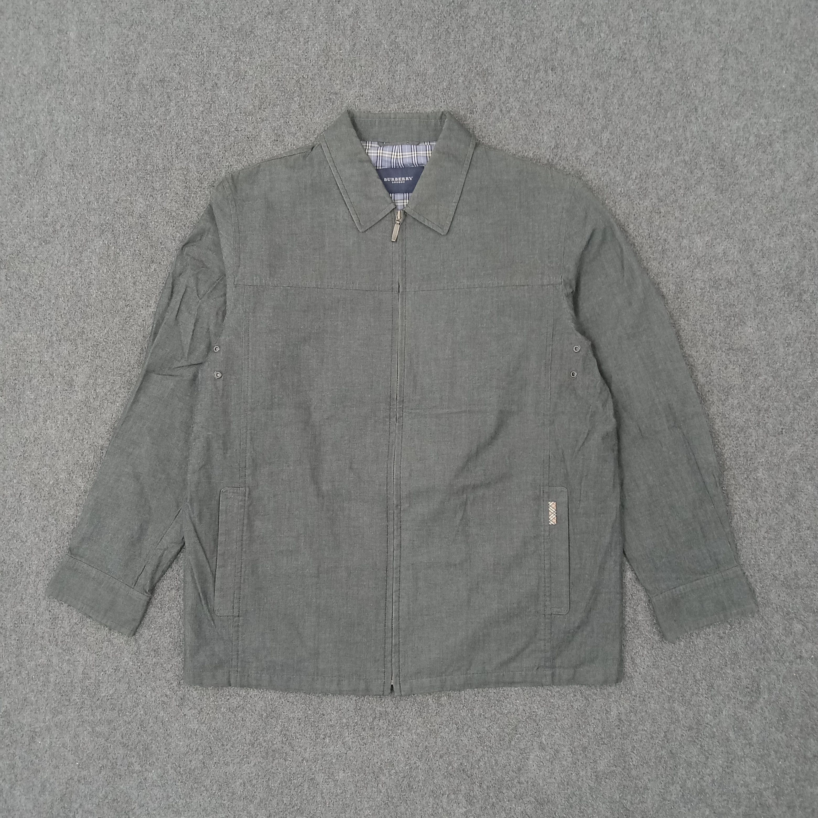 Burberry × Vintage Burberry London Italian Brand Jacket C222N17 Size US L / EU 52-54 / 3 - 5 Thumbnail