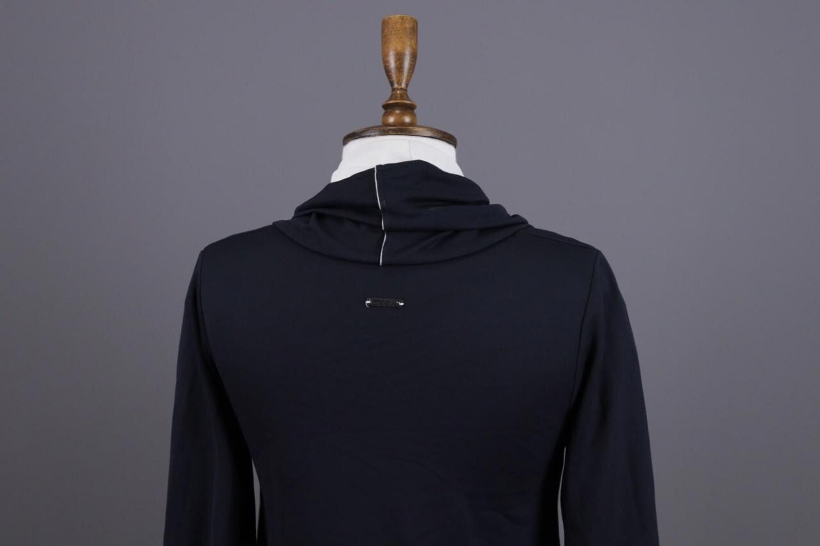Designer Cop Black Turtleneck Lagenlook Sweater Dress Size 1 / S Size M / US 6-8 / IT 42-44 - 11 Thumbnail
