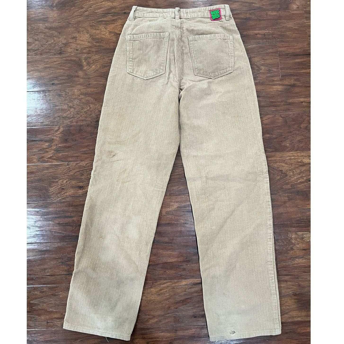 Empyre Empyre Tori Corduroy Pants Women's Size 0 Brown Wide skater Size 25" / US 0 / IT 36 - 2 Thumbnail