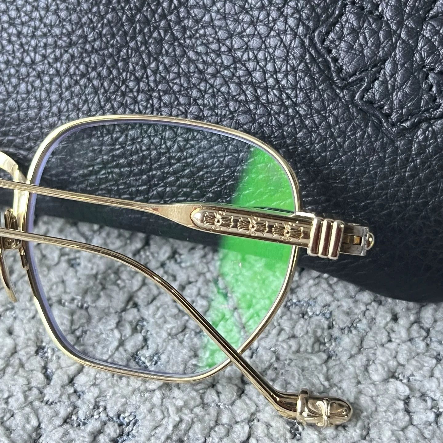 Chrome Hearts Chrome Hearts Metal Square Optical Frame Size ONE SIZE - 3 Thumbnail