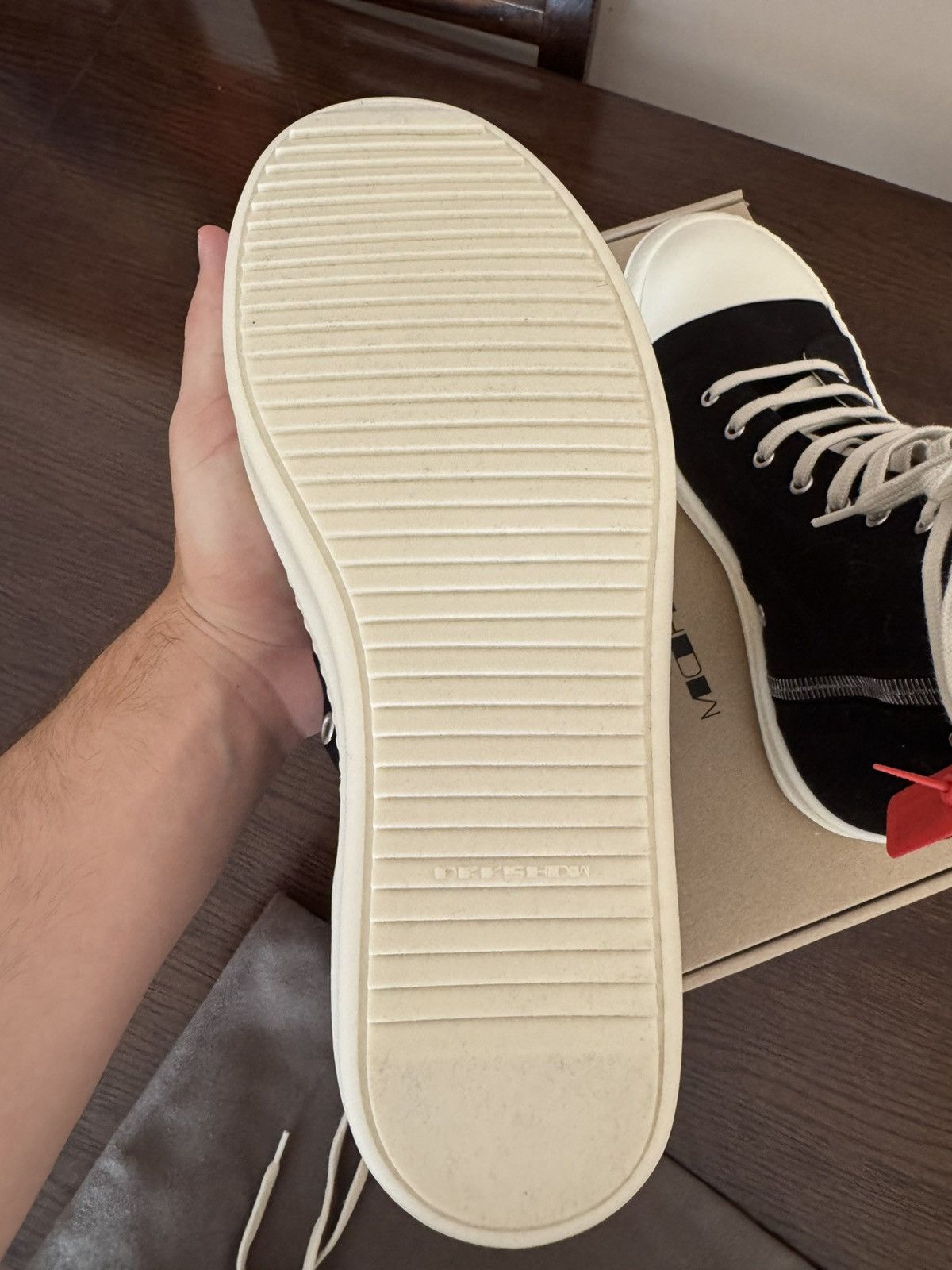 Rick Owens Rick owens ramones drkshdw Size US 10 / EU 43 - 5 Thumbnail