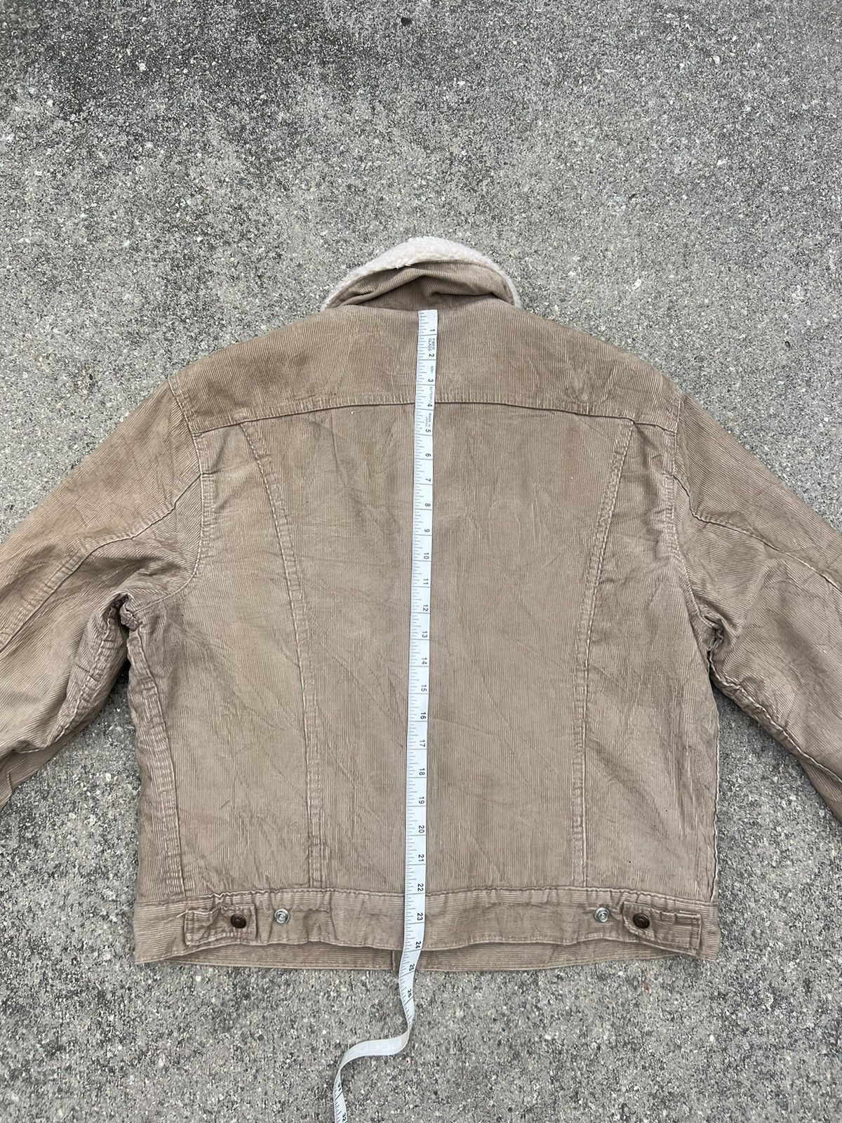 Levi's Vintage 80s Levi’s Sherpa Lined Corduroy Trucker Jacket Size US XL / EU 56 / 4 - 5 Thumbnail