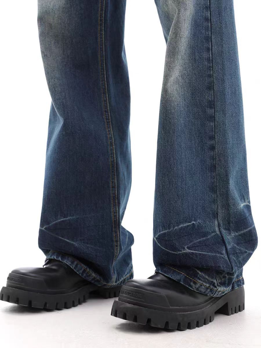 Jean Blue Casual Relaxed Fit Jeans Size US 34 / EU 50 - 5 Thumbnail