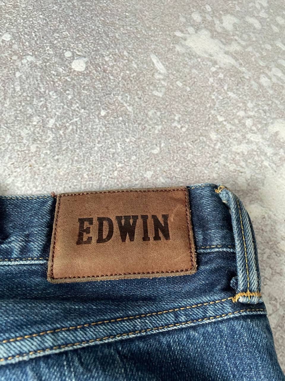 Edwin × Japanese Brand × Vintage Vintage Edwin Japanese Tokyo Blue Denim Pants Y2K Rare Item Size US 30 / EU 46 - 3 Thumbnail