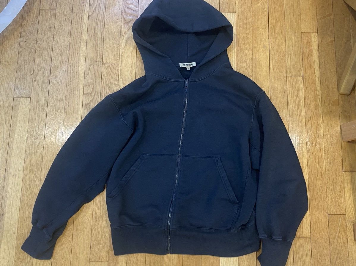 トップス YEEZY SEASON1 HALF ZIPUP FOODY M Yeezy Season 1 Half-Zip Hoodie - Grey Sweatshirts & Hoodies