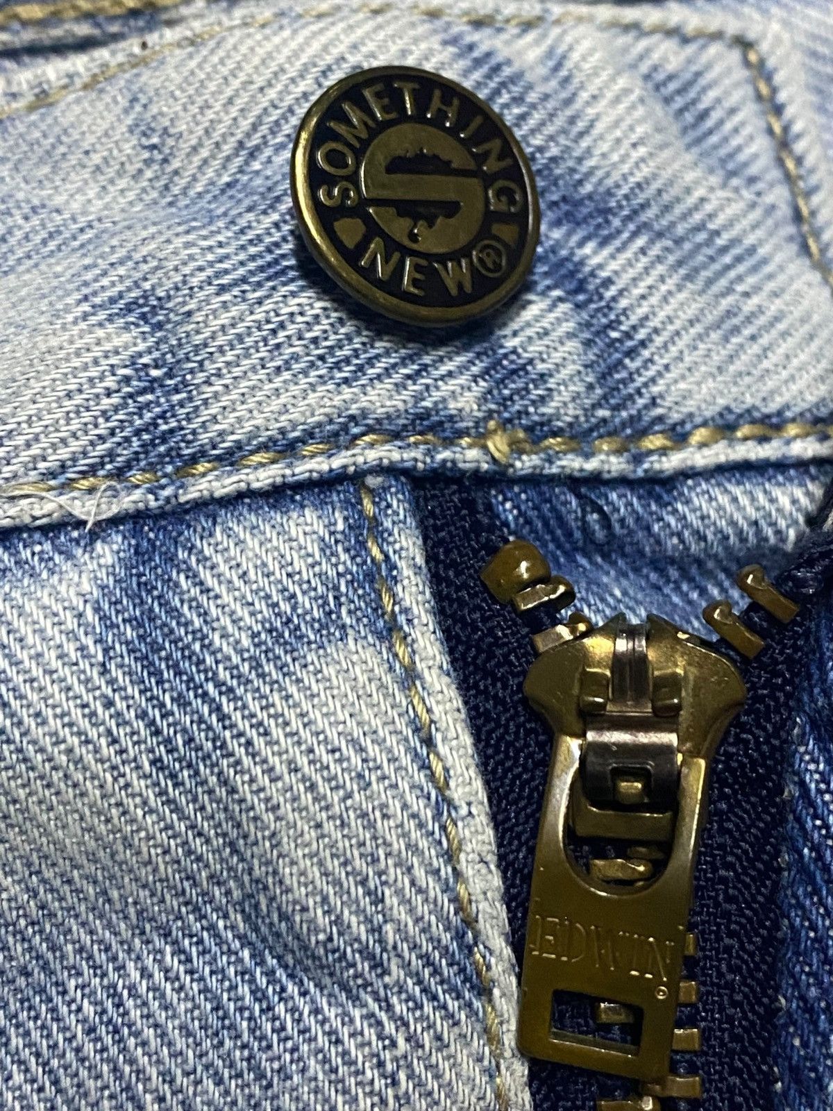Edwin Vintage Japanese Brand Something guy Grunge Loose Jeans Size US 32 / EU 48 - 11 Thumbnail