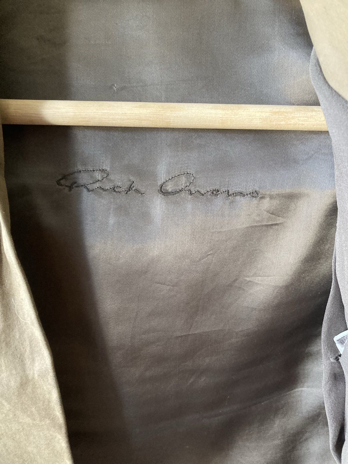 Rick Owens Rick Owens rare funnel neck open front jacket Size M / US 6-8 / IT 42-44 - 13 Thumbnail