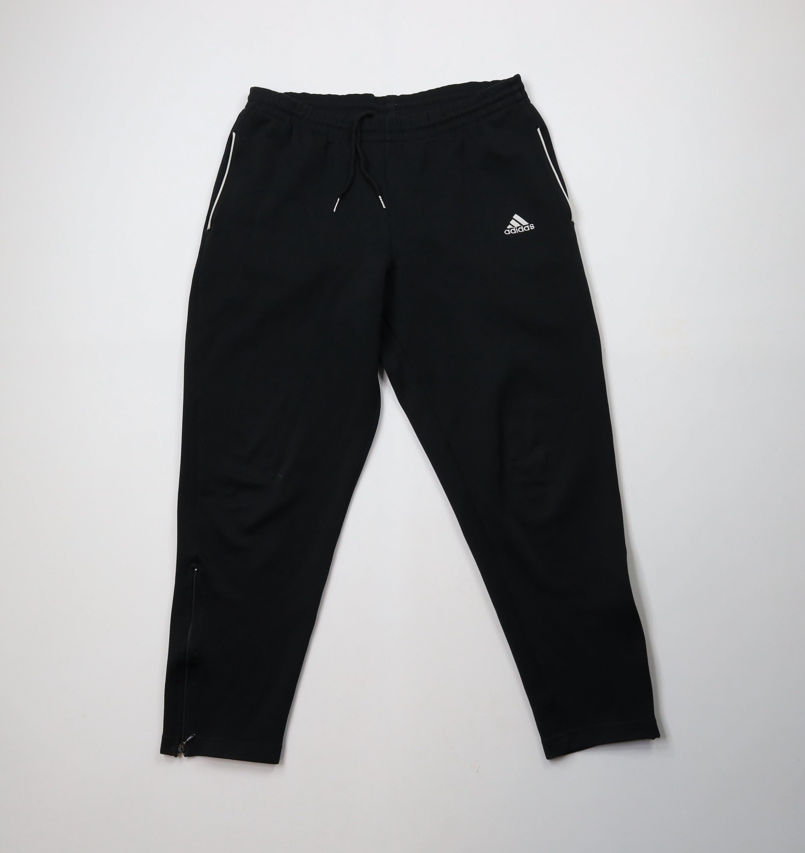 Adidas × Vintage Vintage 90s Adidas Tapered Leg Soccer Warm Up Sweatpants Size US 32 / EU 48 - 1 Thumbnail