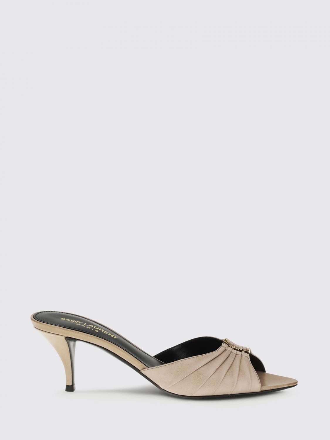 Saint Laurent Paris Saint Laurent Heeled Sandal Woman Nude Size US 6 / IT 36 - 1 Thumbnail