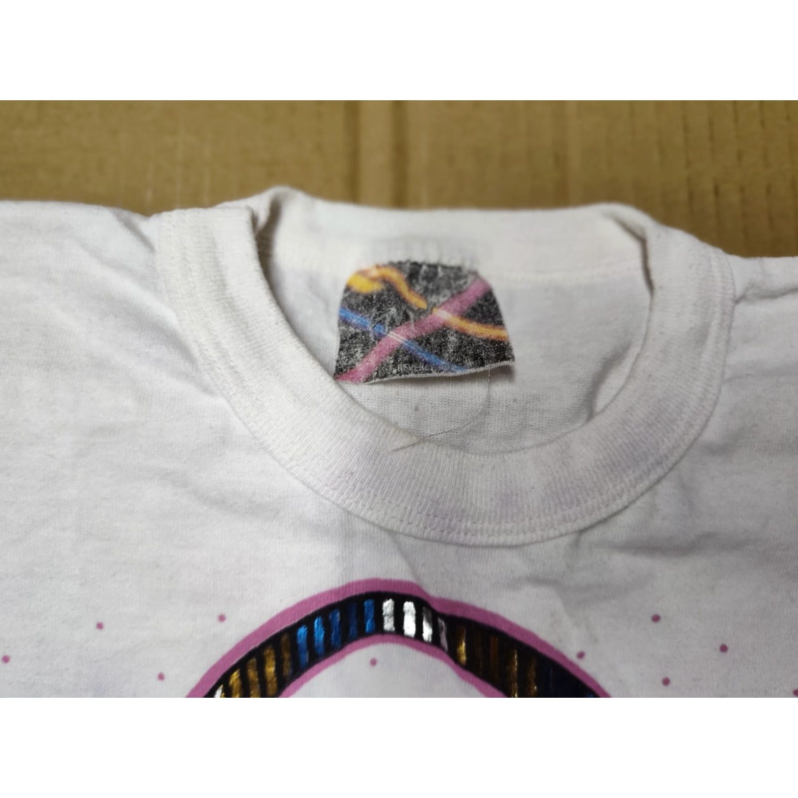 Vintage VINTAGE Michou Graphic T-Shirt St Louis Arch Short Sleeve Crew Neck White Adult Small 90s Mens Size US S / EU 44-46 / 1 - 5 Thumbnail
