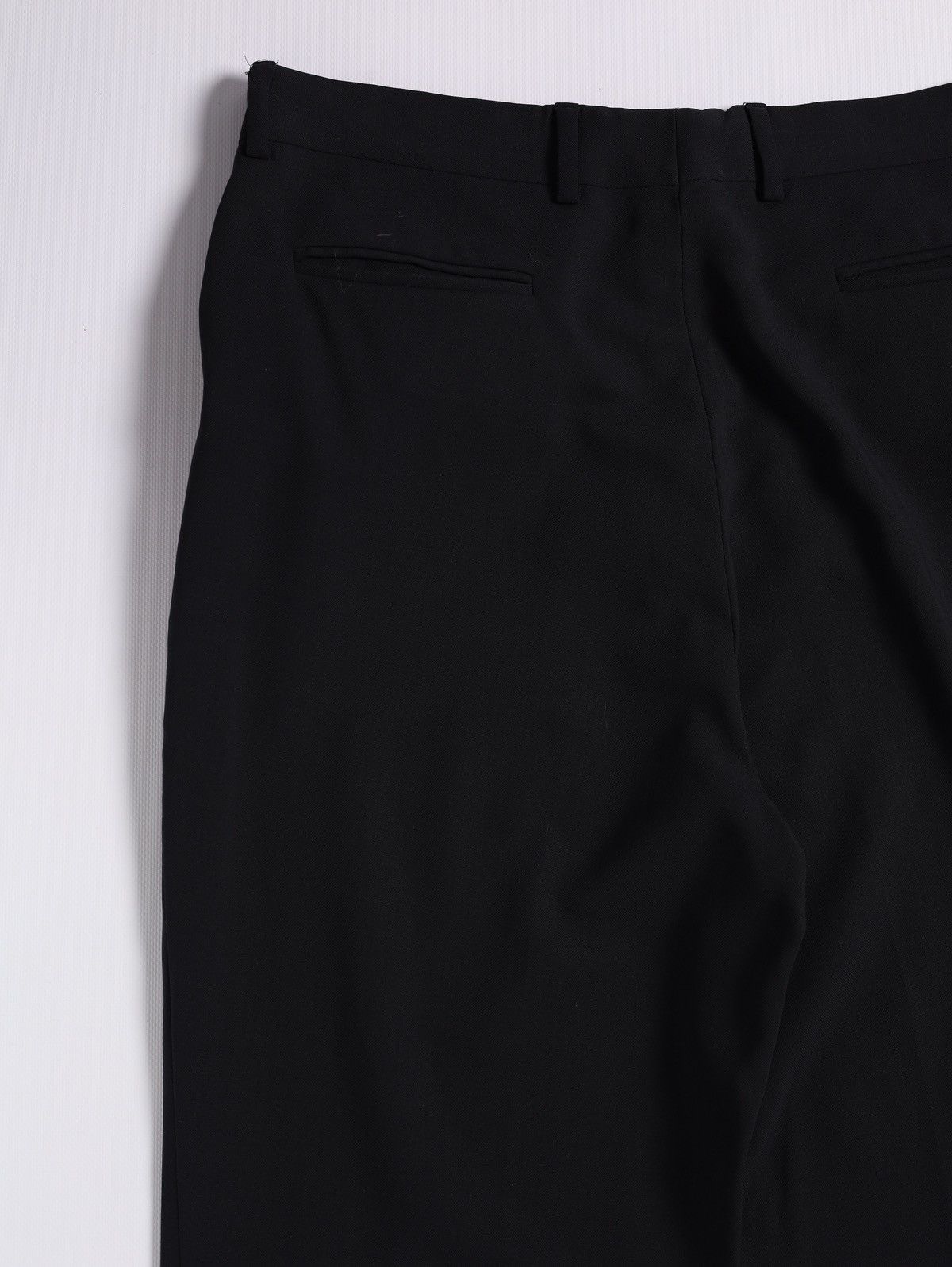 Gucci Gucci Dark Navy Suit Trousers Wool Tailored Pants Vintage Size US 31 - 12 Thumbnail