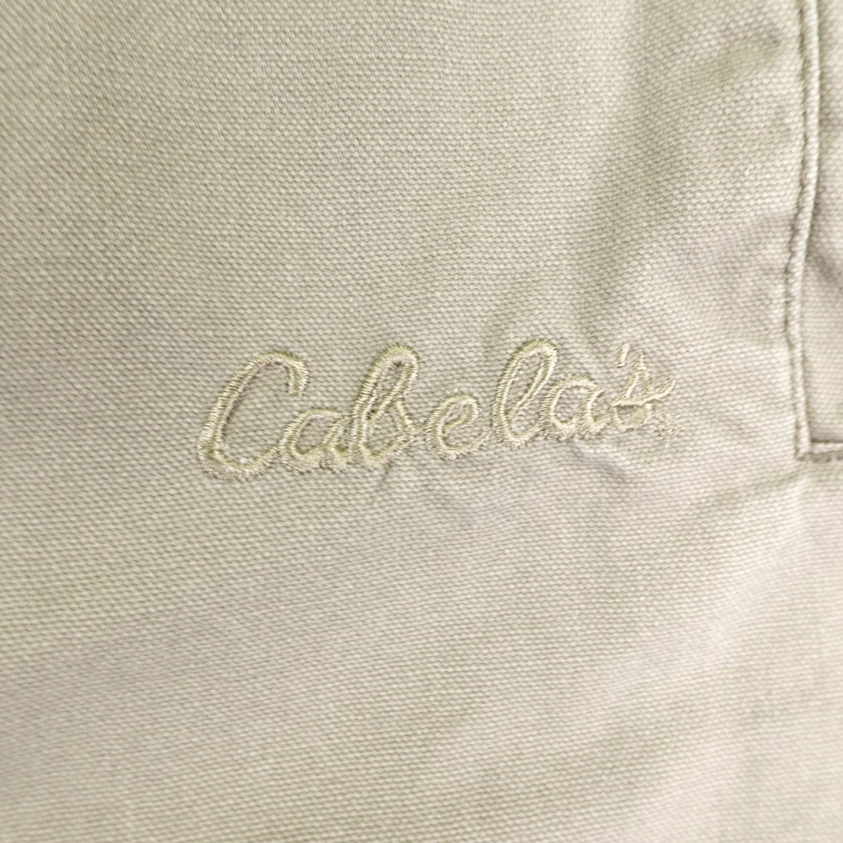 Vintage Cabela's Jacket Mens XL Khaki Tan Quilted Hooded Insulated Lined Pockets Full Zip Snap Workwear Canvas Coat Size US XL / EU 56 / 4 - 4 Thumbnail