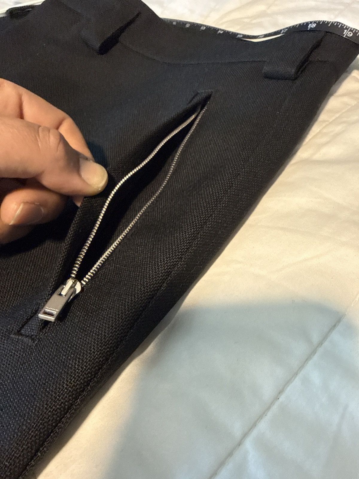 Jil Sander Jil Sander Trousers 100% Wool Size 38R - 1 Thumbnail