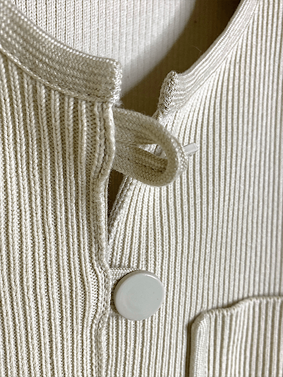 Chloe Heavy weight ribbed sweater jacket Size M / US 6-8 / IT 42-44 - 3 Thumbnail