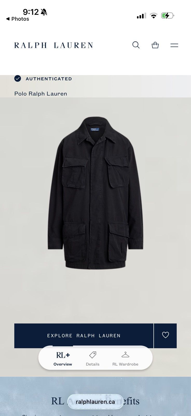 Polo Ralph Lauren Polo Ralph Lauren Surplus Jacket Size US XS / EU 42 / 0 - 2 Thumbnail