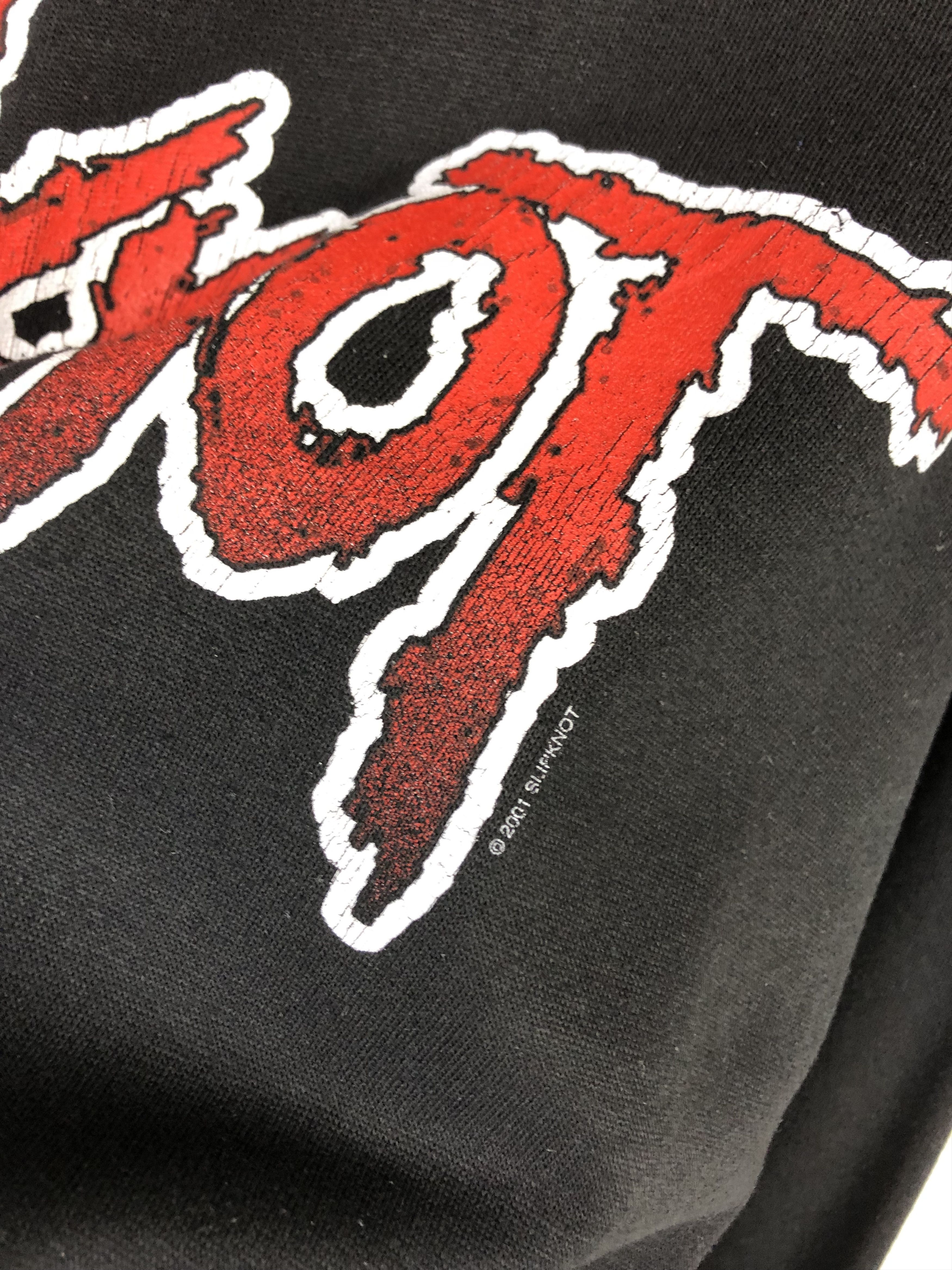 Vintage Vintage Slipknot Iowa Over Print Hoodie Black Jacket Band Size US XL / EU 56 / 4 - 8 Thumbnail