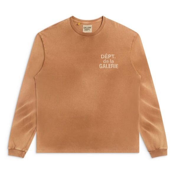 o1mle0226 French L/S T-Shirt in Brown
