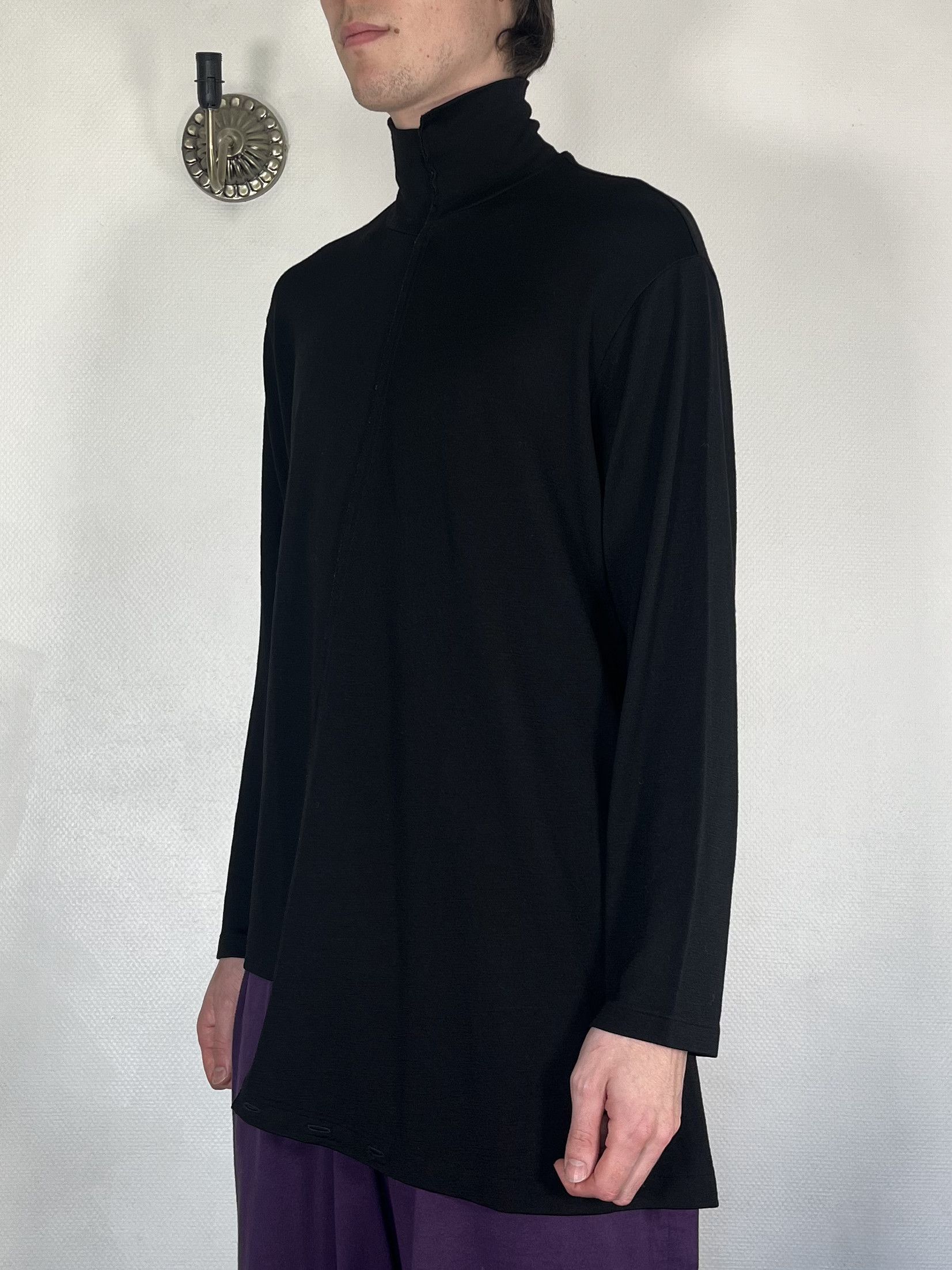 Yohji Yamamoto Yohji yamamoto turtle neck Size US L / EU 52-54 / 3 - 5 Thumbnail