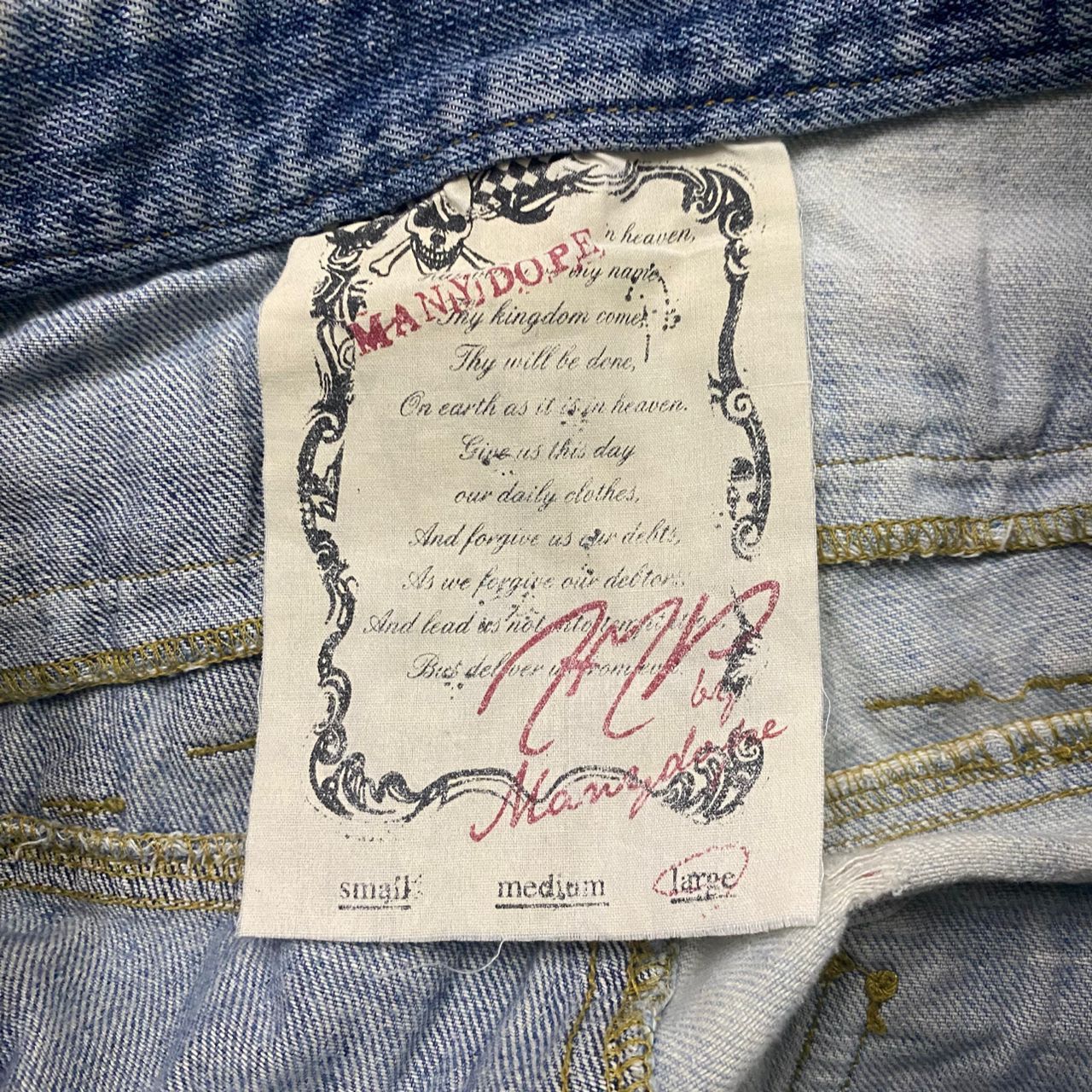 If Six Was Nine 💥Best Offer💥Japanese Brand Double Waist Distressed Denim Size US 34 / EU 50 - 13 Thumbnail