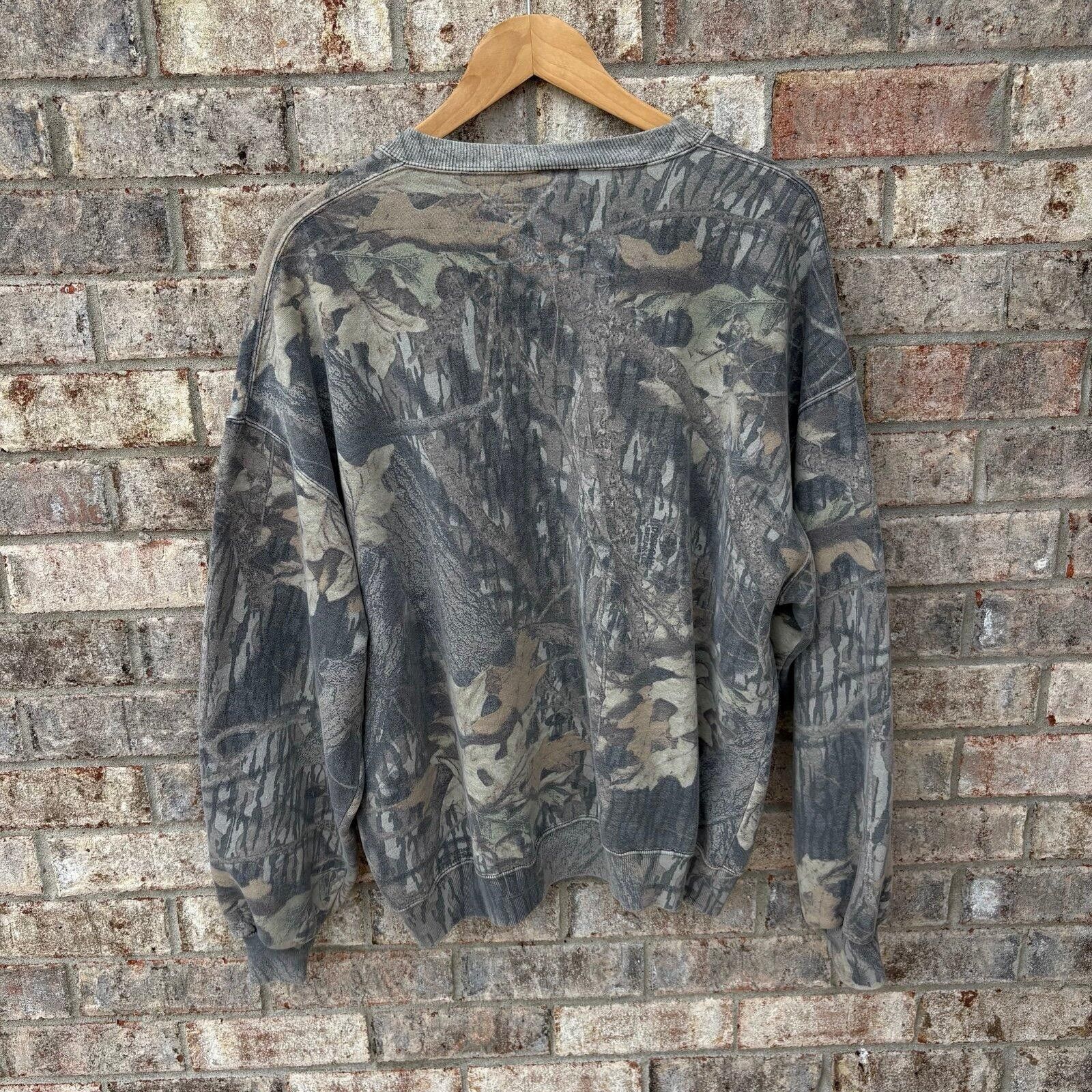 Jerzees Vintage 90s Realtree camouflage sweatshirt Size US XL / EU 56 / 4 - 2 Thumbnail