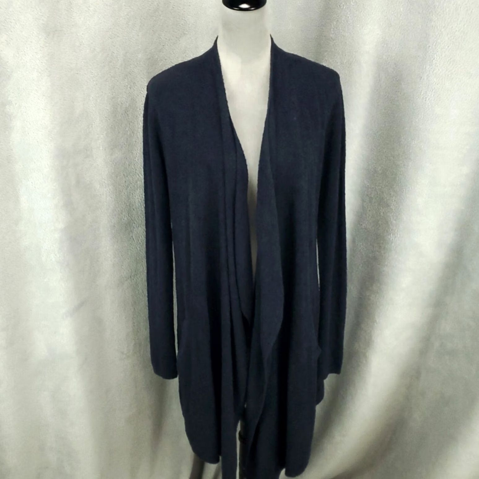 Vintage Barefoot Dreams CozyChic Lite Island Wrap Cardigan Womans Medium Small Size M / US 6-8 / IT 42-44 - 2 Thumbnail