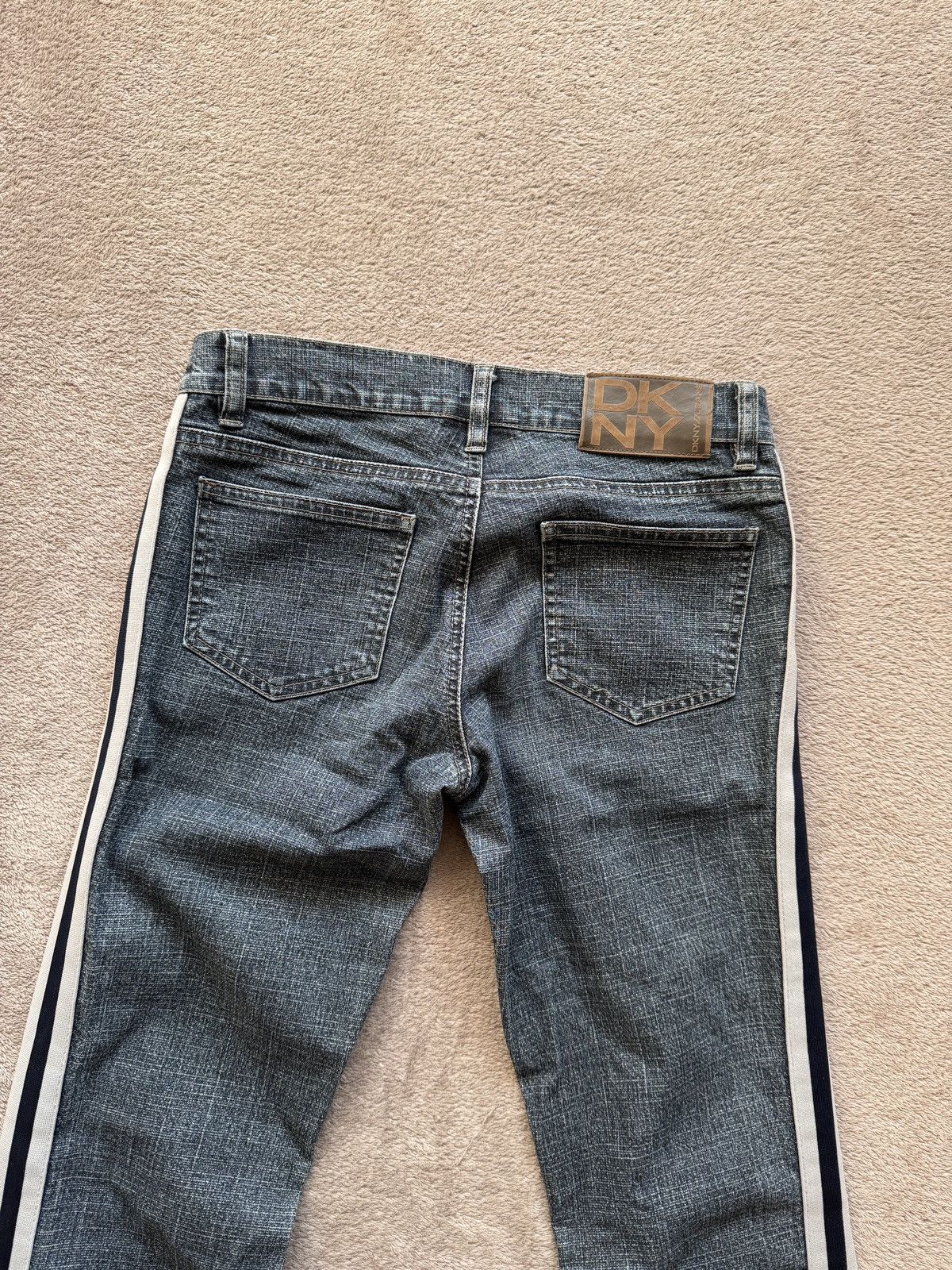 If Six Was Nine Flared DKNY Y2K Crazy Jean LGB ifsixwasnine vibe Size 27" / US 4 / IT 40 - 6 Thumbnail