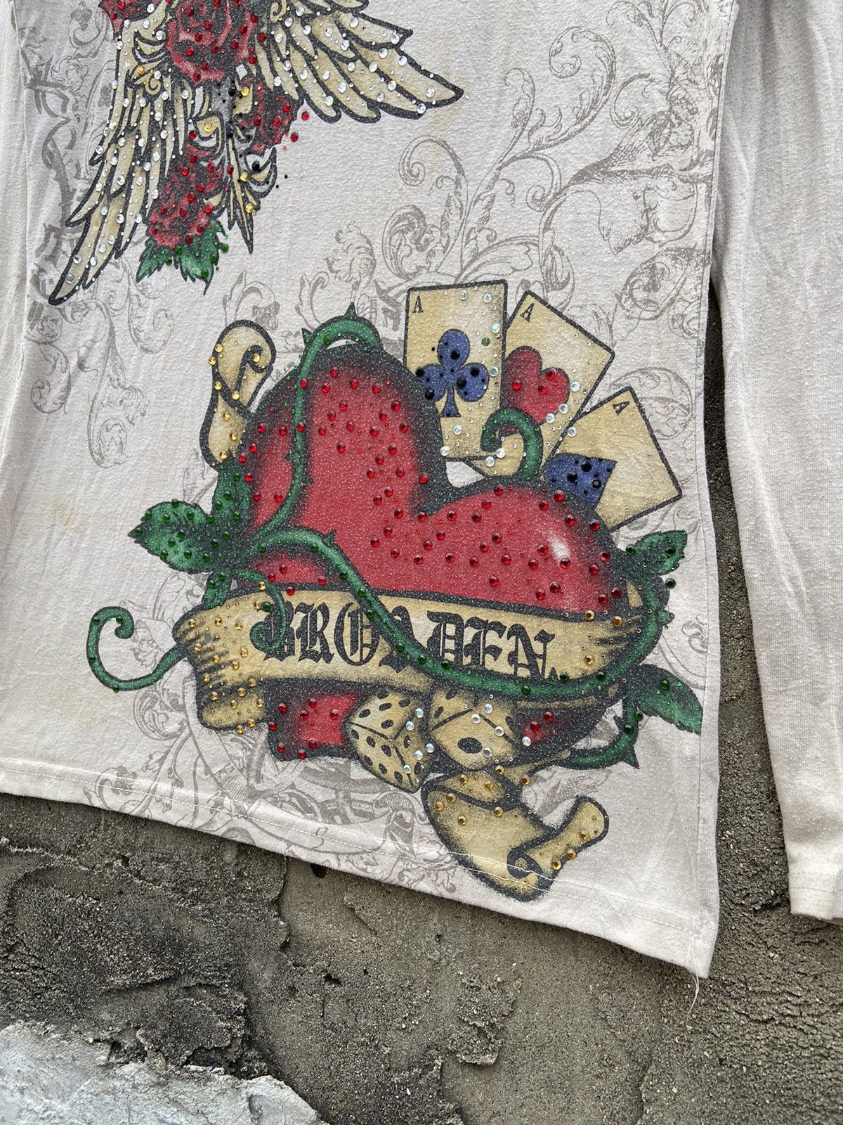 If Six Was Nine 2000s Y2K Dig deep floral ifsix long sleeve Size M / US 6-8 / IT 42-44 - 3 Thumbnail