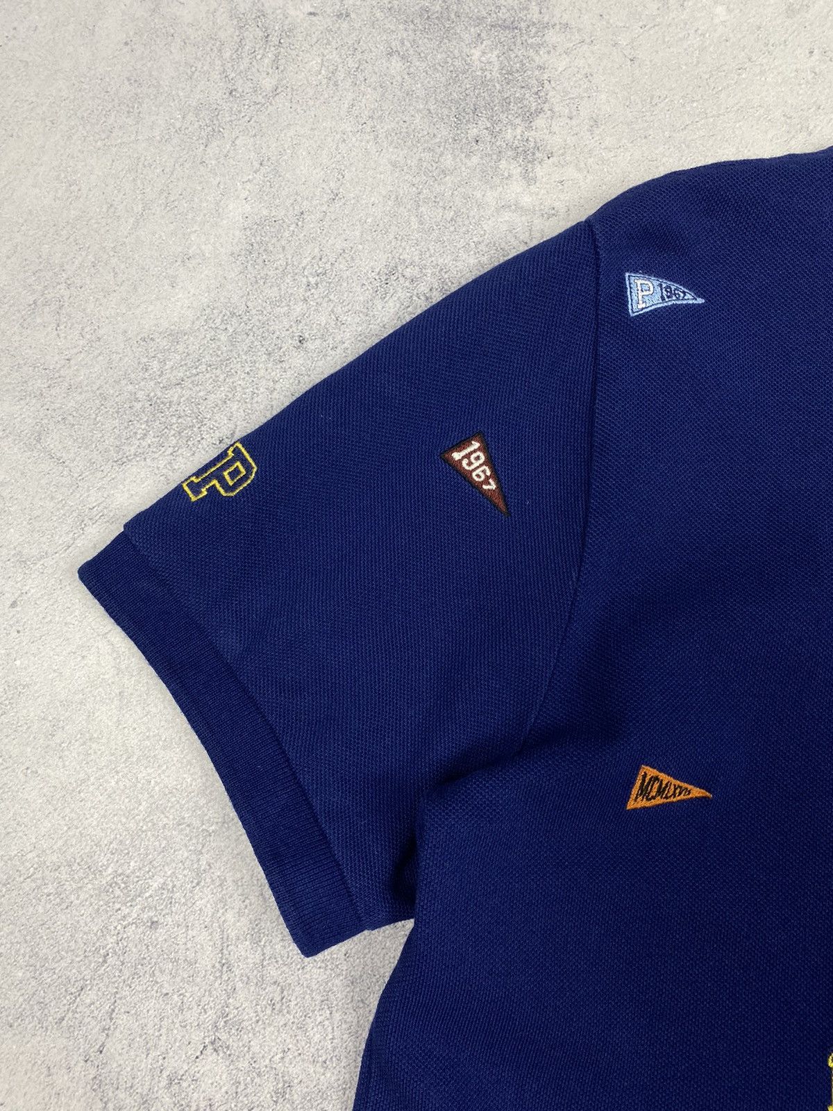 Polo Ralph Lauren Polo Ralph Lauren Designer Monogram Logo T Shirt Size US S / EU 44-46 / 1 - 8 Thumbnail