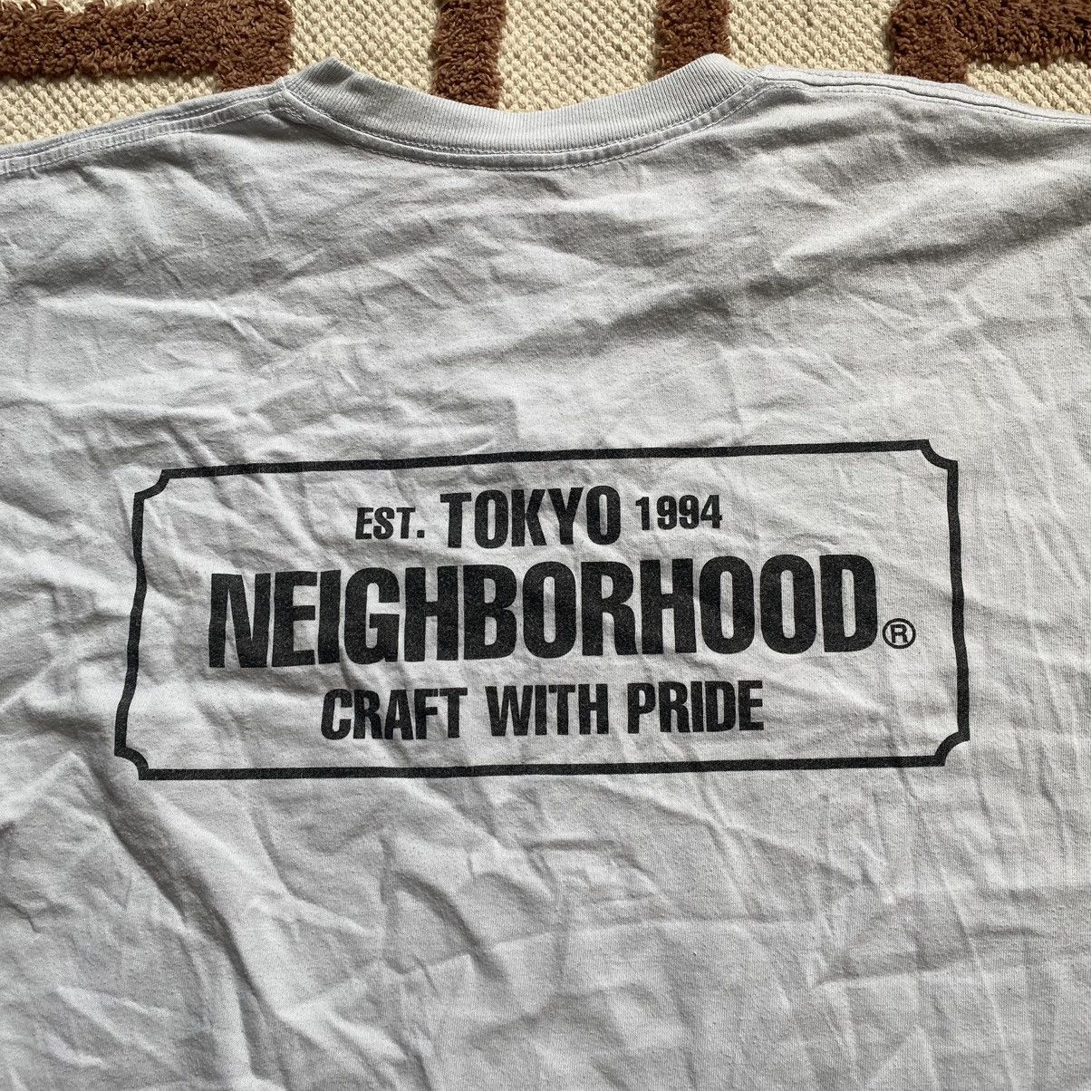 Japanese Brand NEIGHBORHOOD JAPAN STREETWEAR BIG LOGO T SHIRT Size US S / EU 44-46 / 1 - 4 Thumbnail