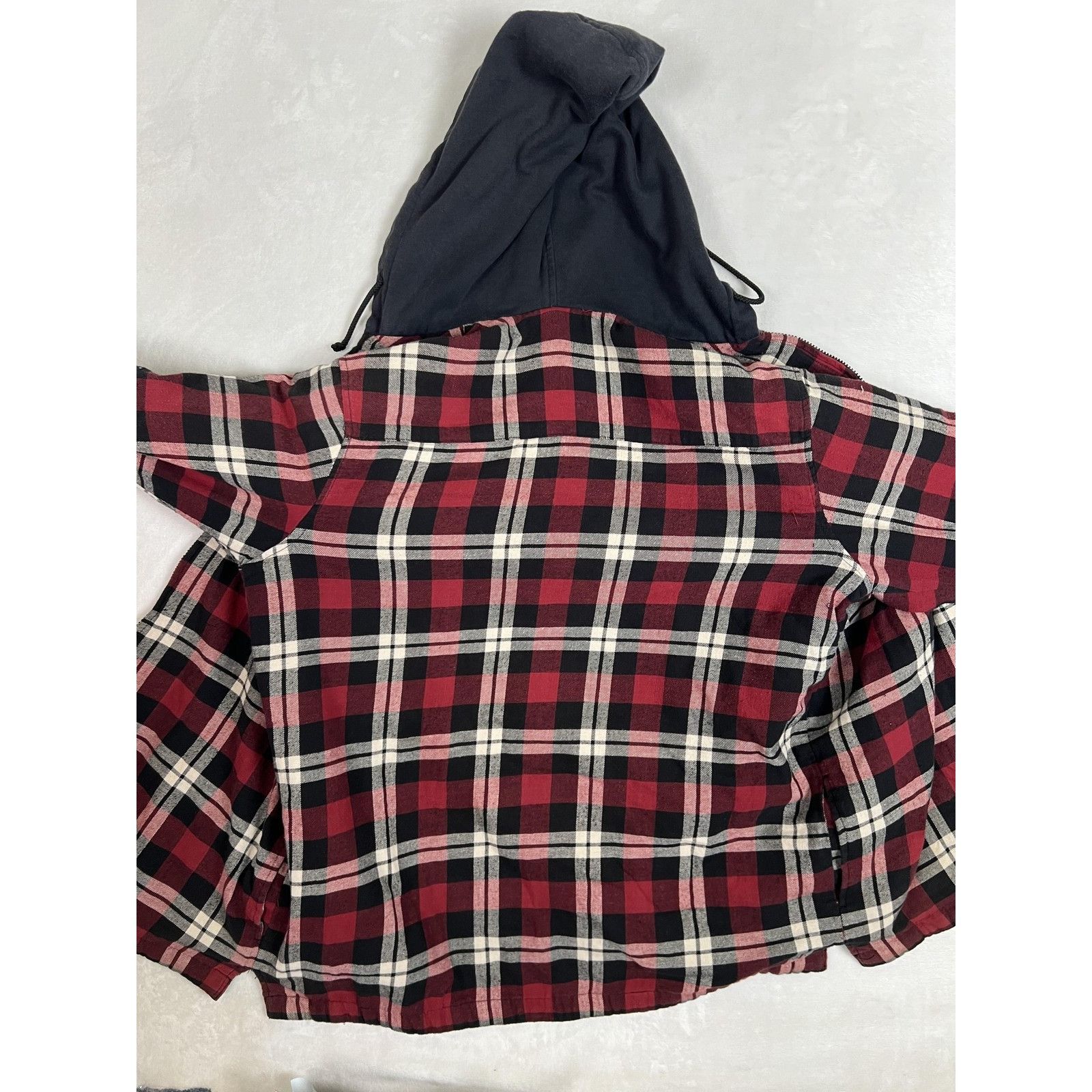 Wrangler VTG Wrangler Riggs Workwear Jacket Mens Medium Red Plaid Hoo Size US M / EU 48-50 / 2 - 9 Thumbnail