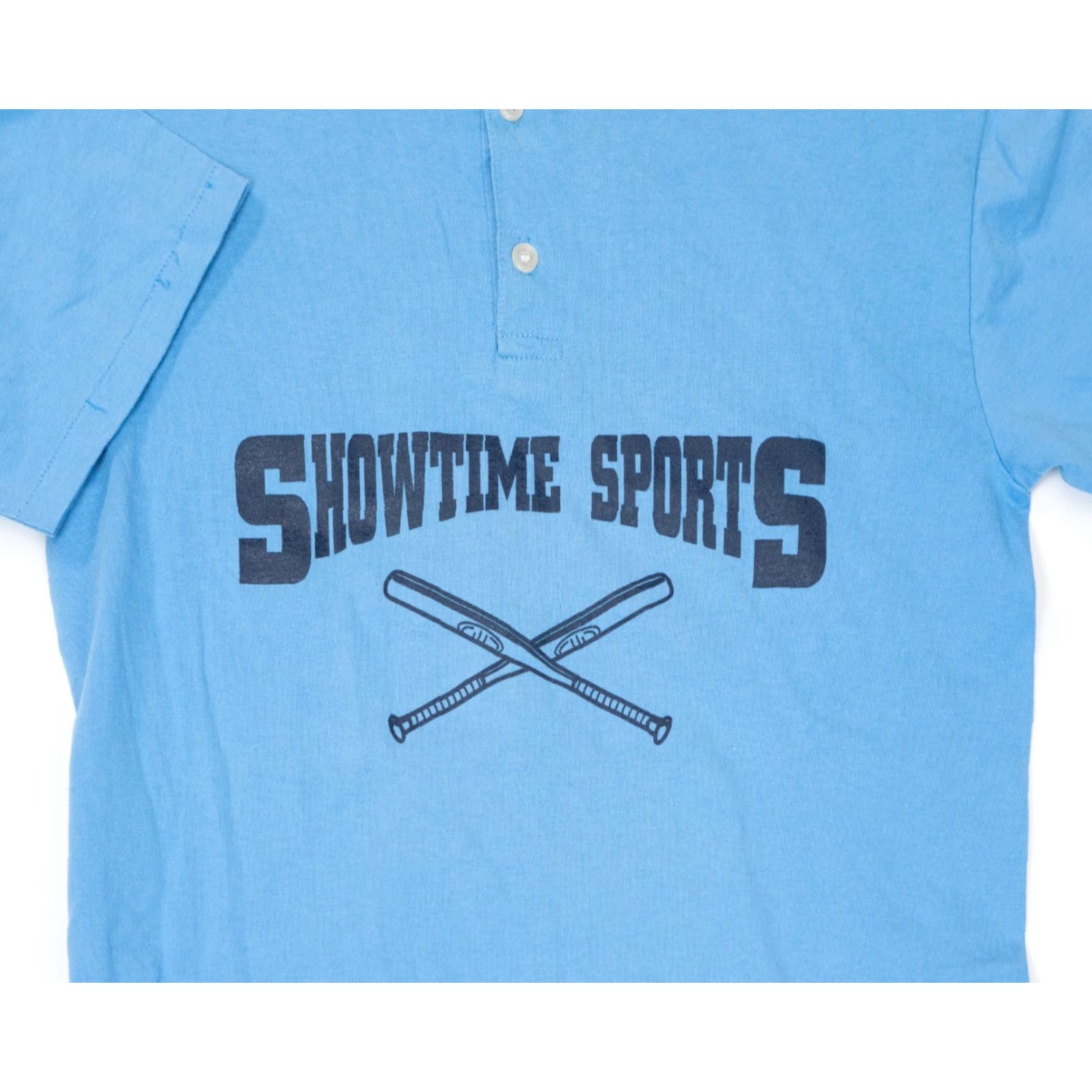 Vintage VINTAGE Eagle USA Baseball Raglan T-Shirt Men M Blue 20x29 1980s Sports Shirt Economy Regular Mens Size US M / EU 48-50 / 2 - 6 Thumbnail