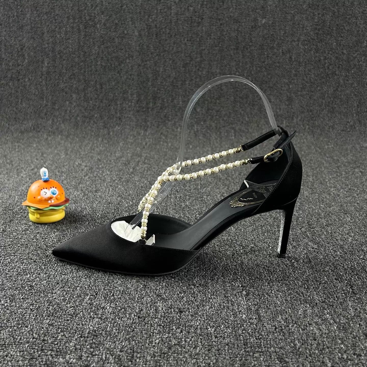 Rene Caovilla Rene Caovilla pearl-embellished heels 38 EU Size US 7.5 / IT 37.5 - 3 Thumbnail
