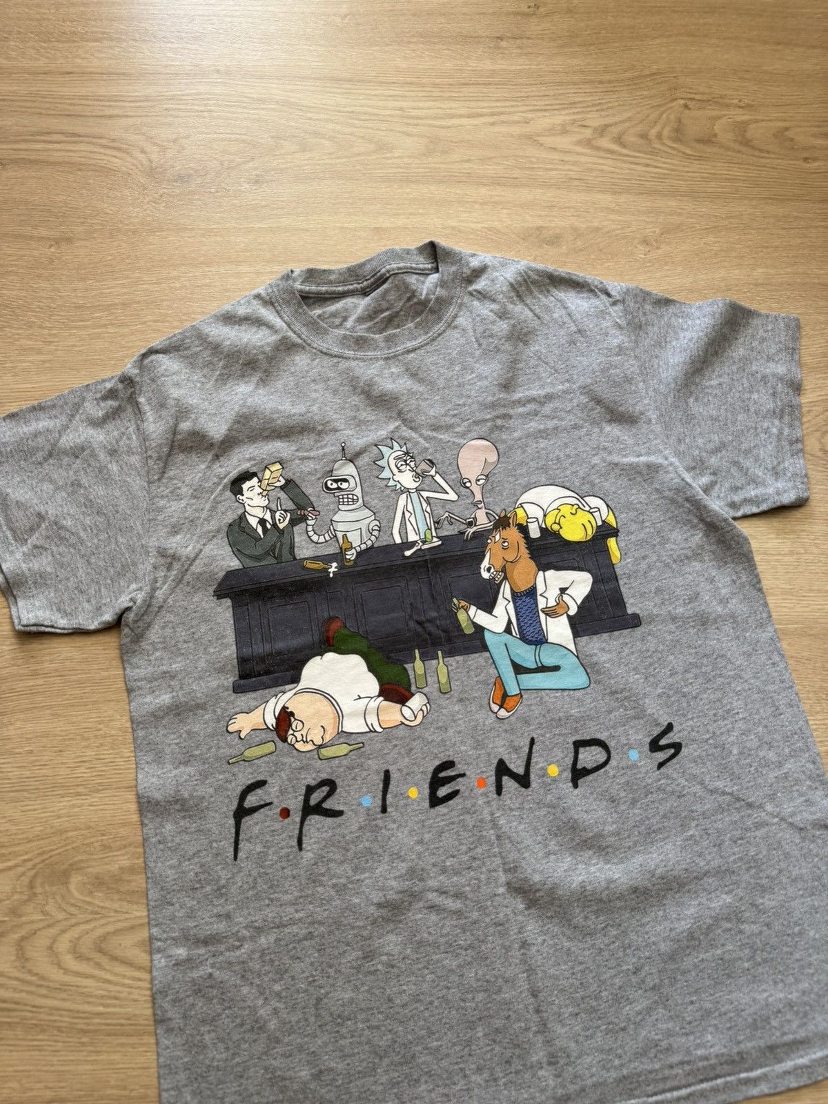 Cartoon Network Cartoon Friends After Party T-Shirt Size US M / EU 48-50 / 2 - 2 Thumbnail
