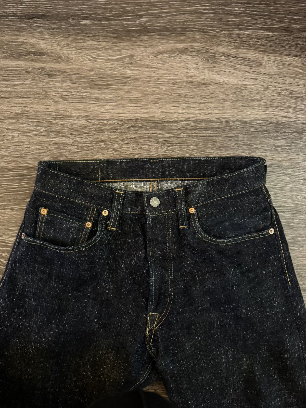 Pure Blue Japan Pure Blue Japan Denim WSB-003 “Double Slub” Selvedge Jeans Size US 32 / EU 48 - 5 Thumbnail