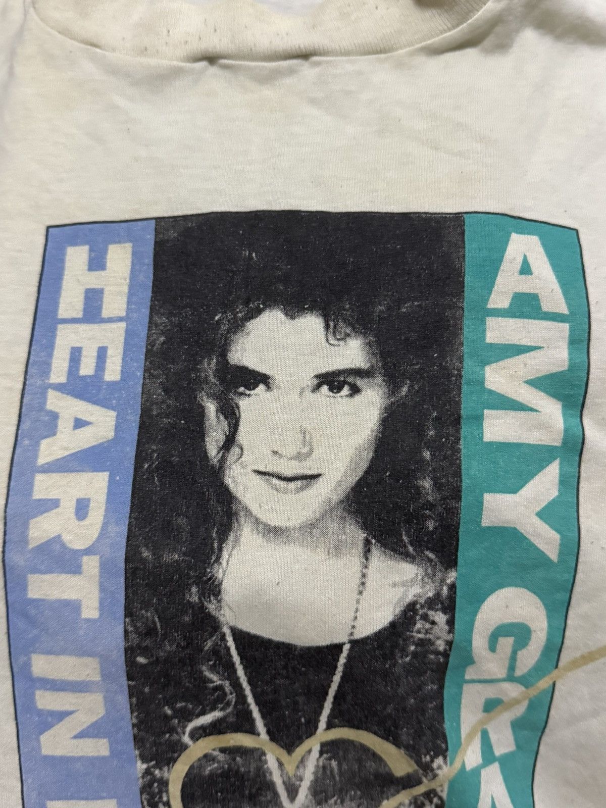 Other Thrashed Vintage single stitch 90s Amy Grant T-Shirt Country Size US XL / EU 56 / 4 - 19 Thumbnail