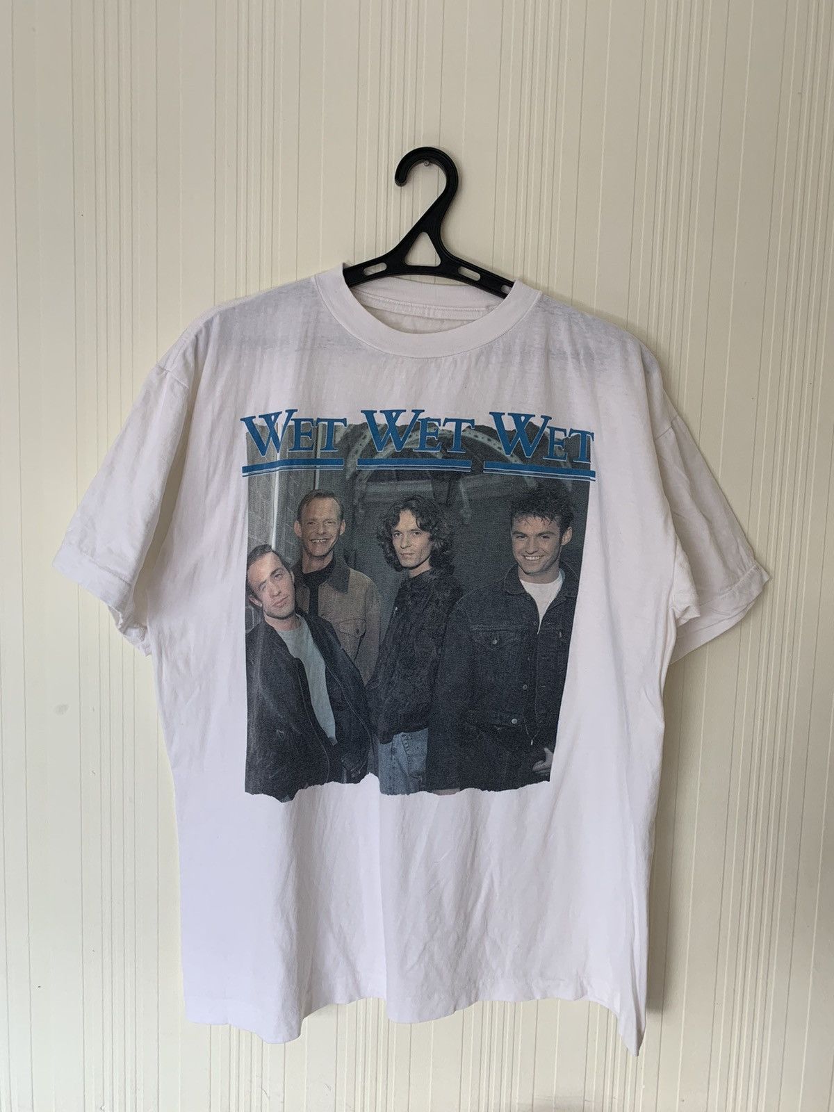 Band Tees × Vintage Vintage Wet wet T shirt Size US XL / EU 56 / 4 - 1 Thumbnail