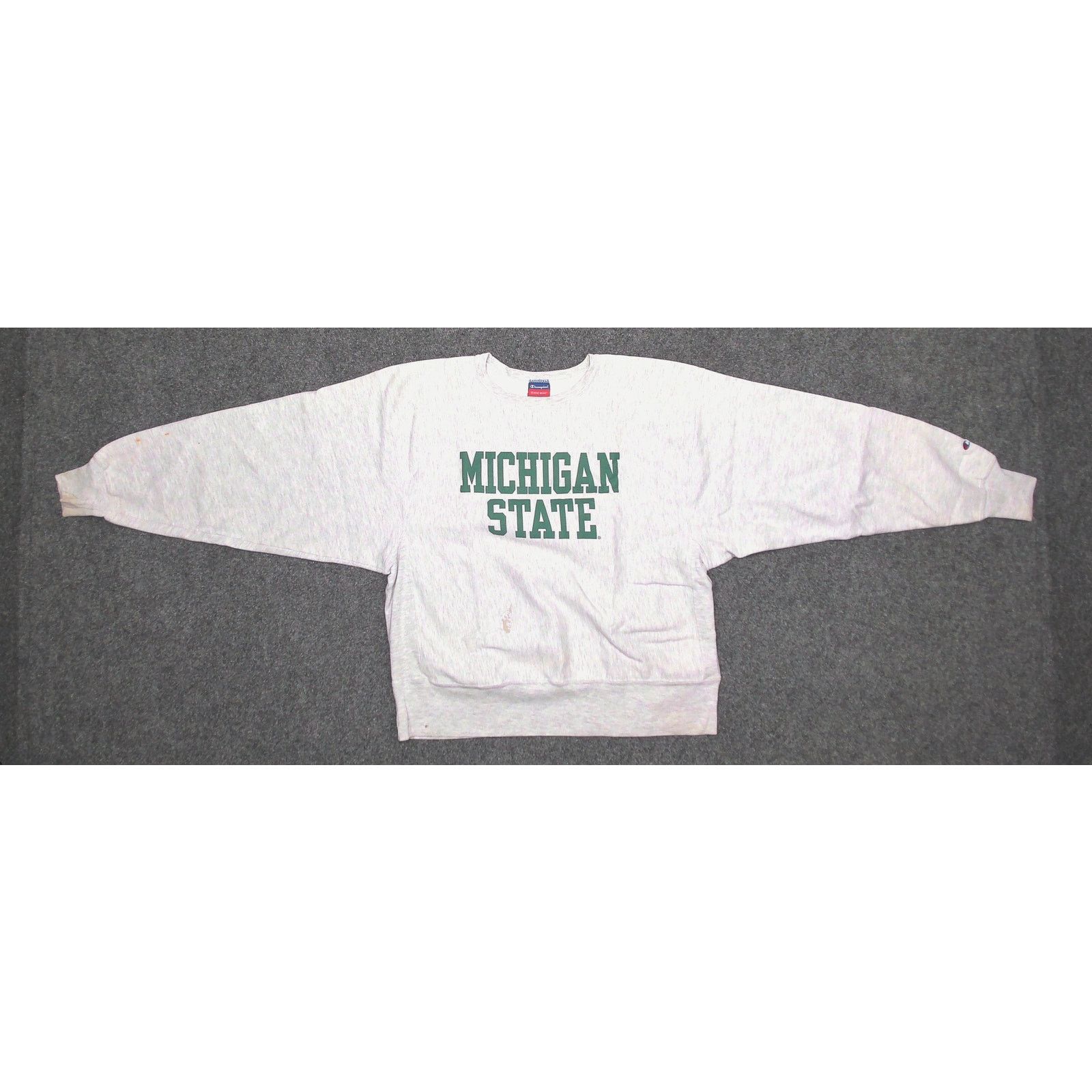 Champion Champion Reverse Weave Y2K Boxy Michigan State Sweatshirt Size US XL / EU 56 / 4 - 5 Thumbnail