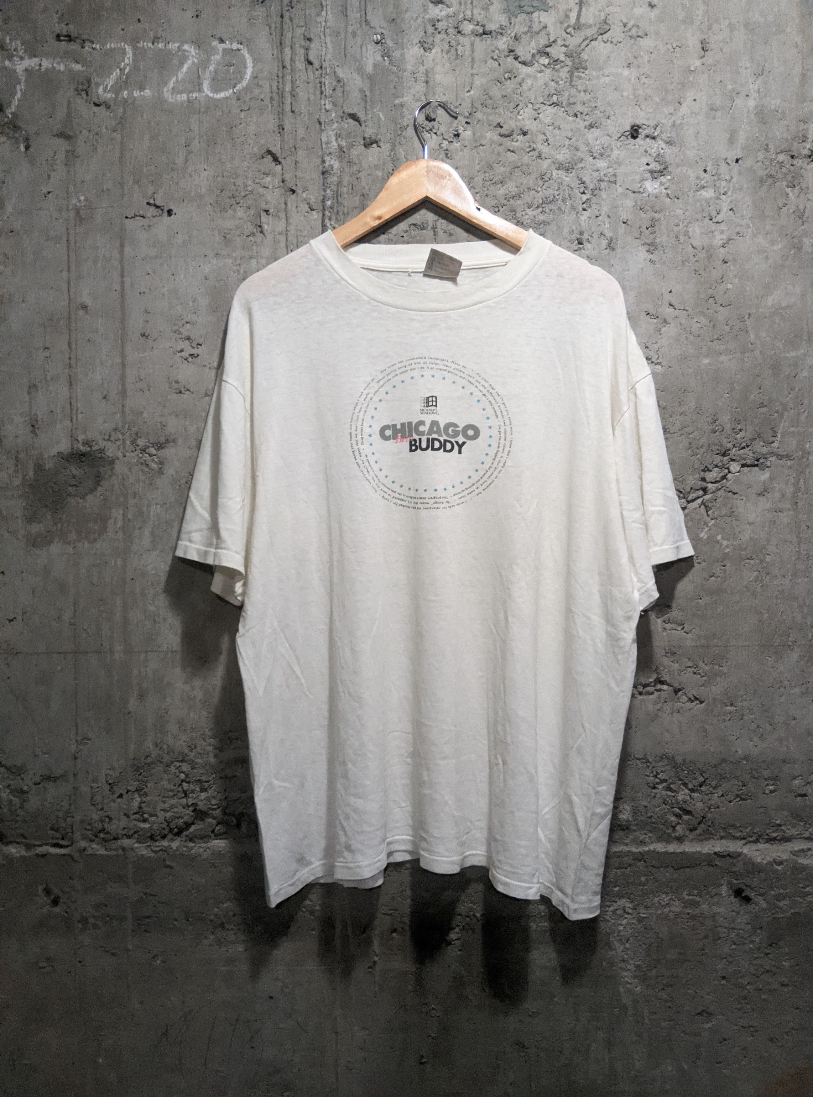 Microsoft Vintage Microsoft Windows 95 Chicago beta buddy tshirt Size US XL / EU 56 / 4 - 1 Thumbnail