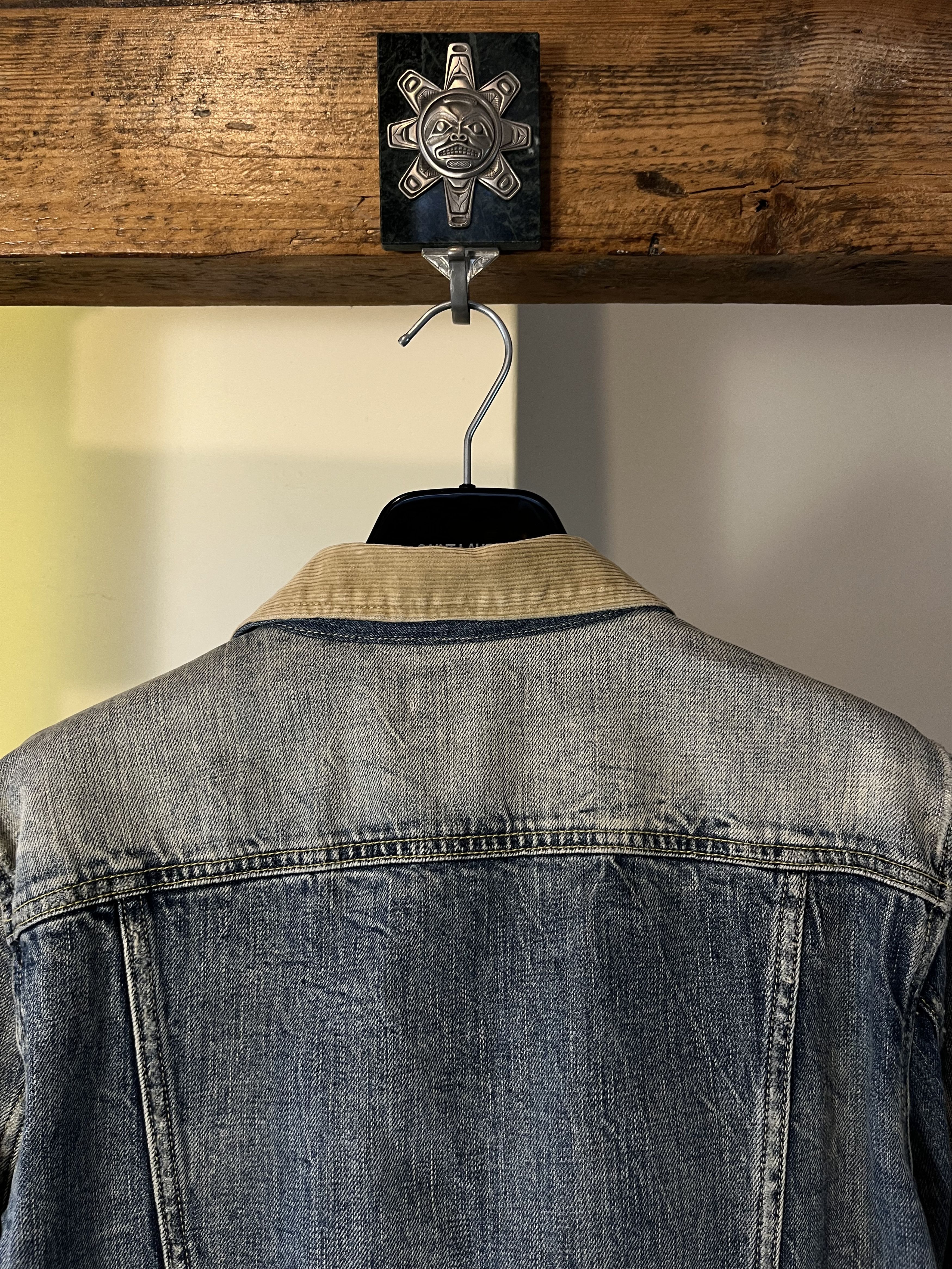 Allsaints AllSaints Dexter Denim Jackt Distressed Jacket Size US S / EU 44-46 / 1 - 7 Thumbnail