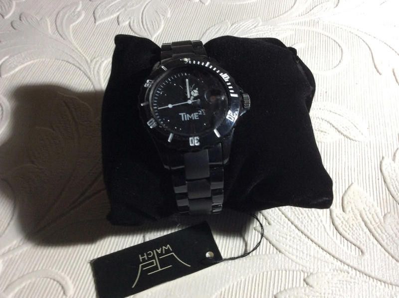 Designer LTd black dial plastic strap watch Size ONE SIZE - 2 Thumbnail