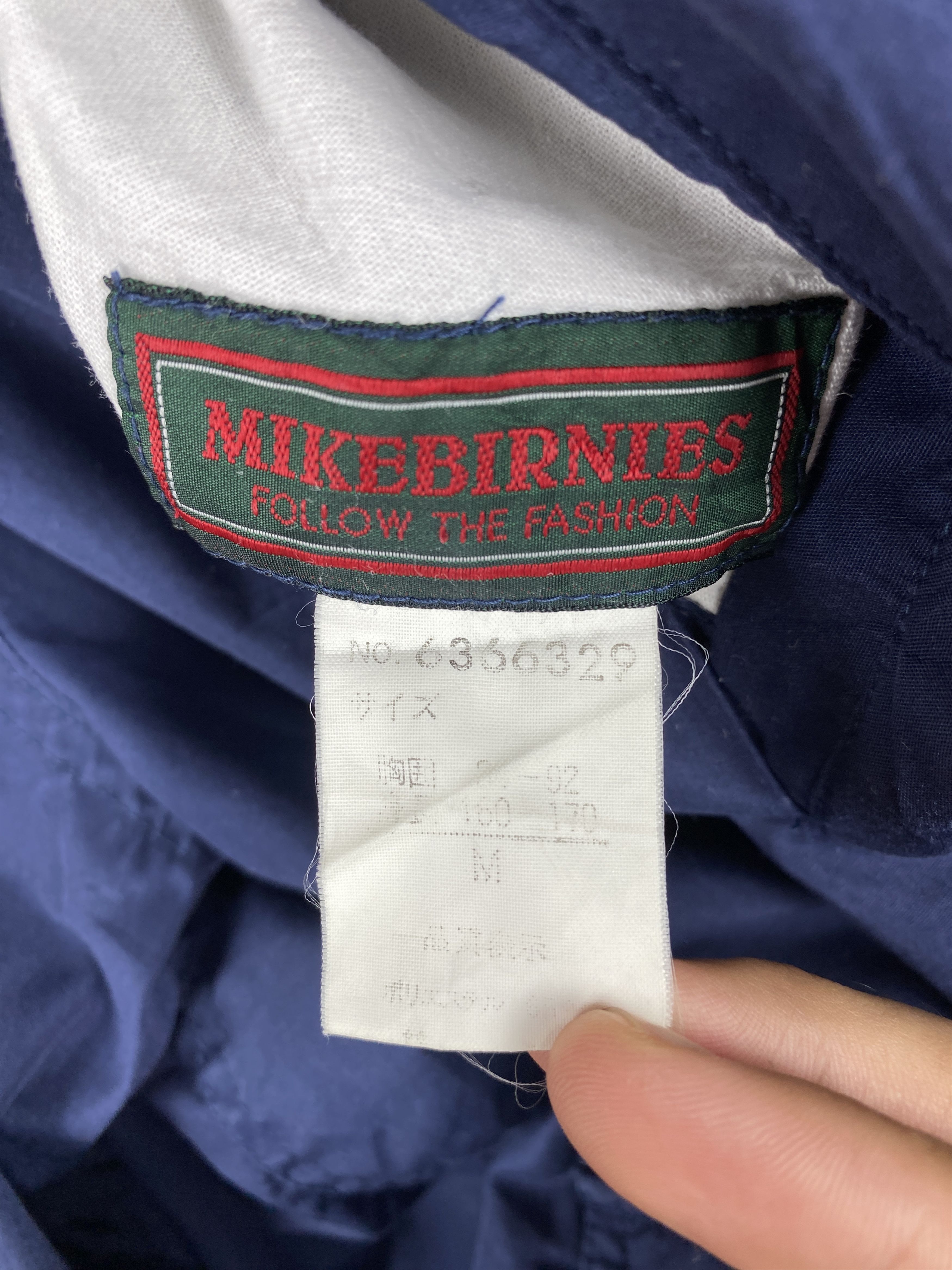 Japanese Brand Vintage Mikebirnies Hoodie Reversible Jacket J1851 Size US L / EU 52-54 / 3 - 11 Thumbnail