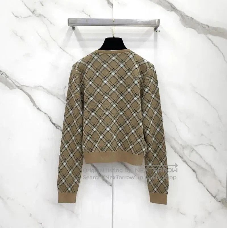 Miu Miu Miu Miu Brown Wool Long Sleeve Sweater . Size M / US 6-8 / IT 42-44 - 1 Thumbnail