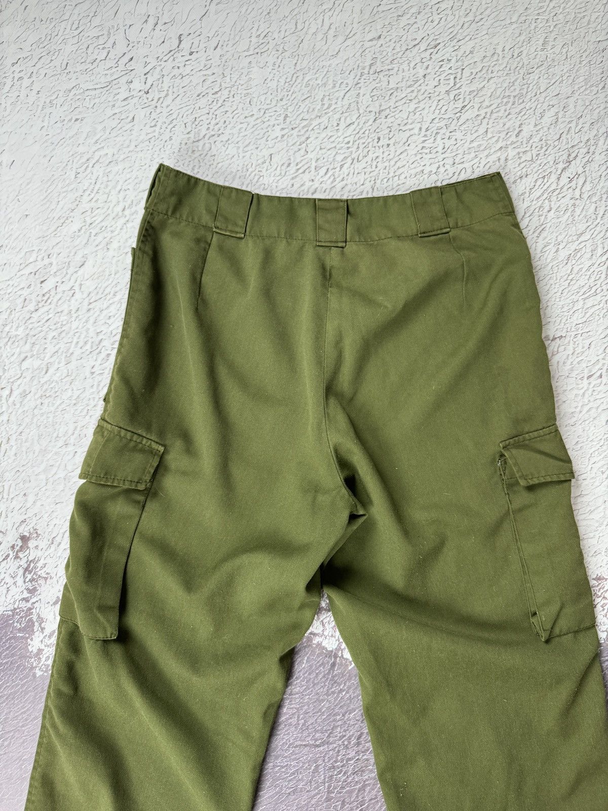 Vintage Vintage 80s Militari Utility Khaki Army distressed cargo Size US 32 / EU 48 - 16 Thumbnail