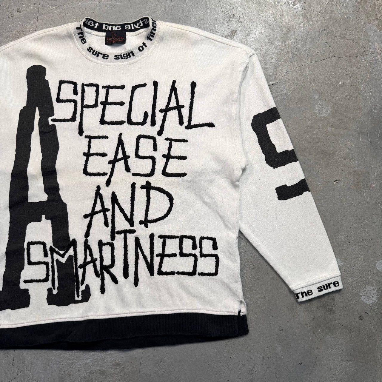 Japanese Brand Vintage SANTA FE Graphic Knit Crewneck “Special Ease” Size US M / EU 48-50 / 2 - 5 Thumbnail