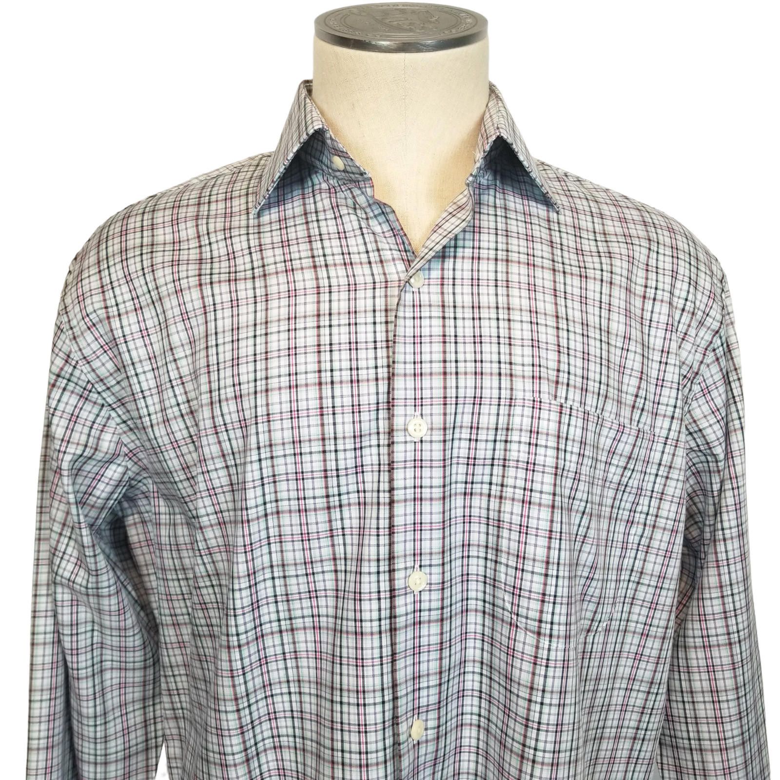 Peter Millar Peter Millar Crown Ease Tango Pinwheel Cotton Shirt Sz L Size US L / EU 52-54 / 3 - 2 Thumbnail