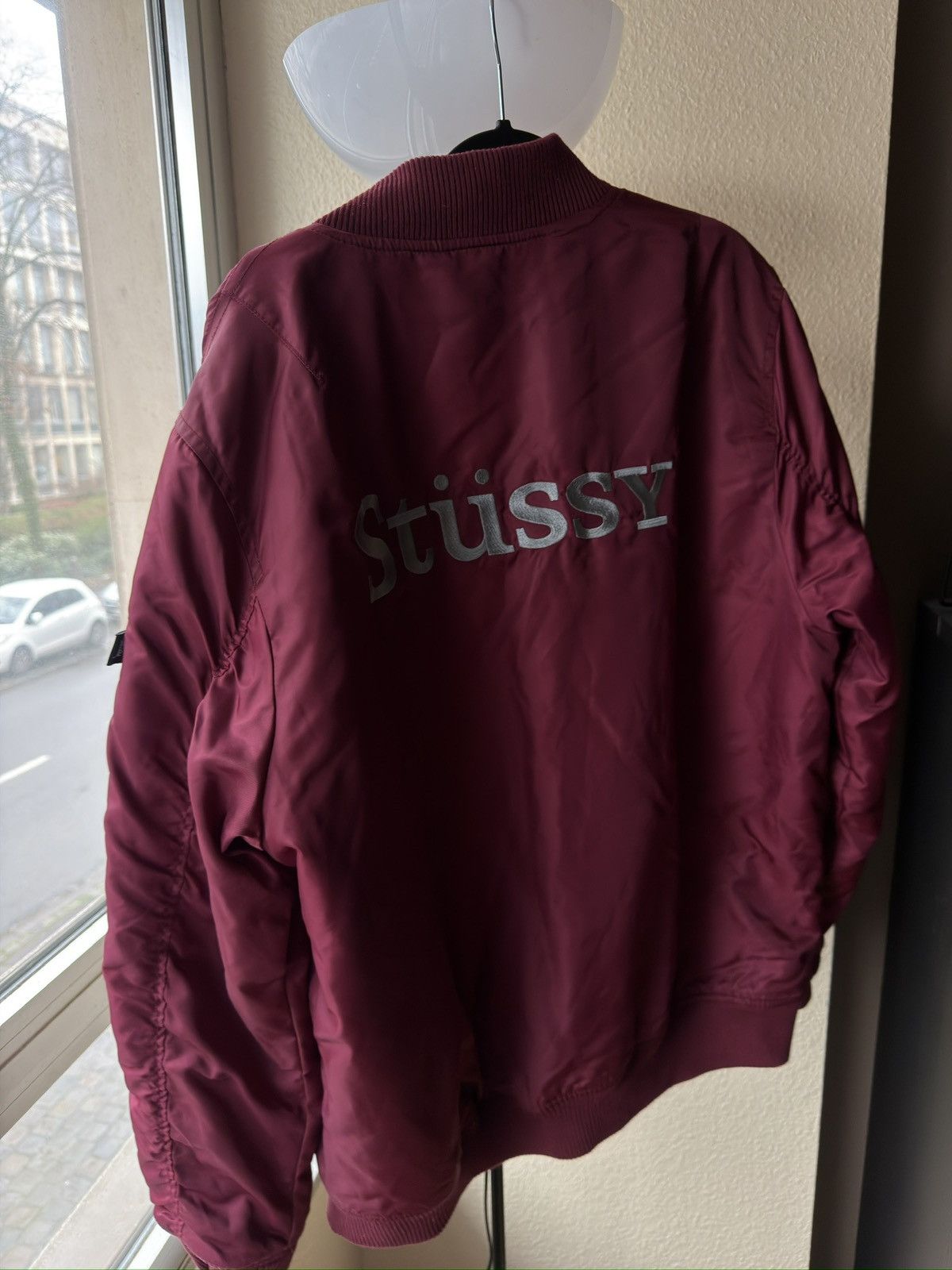 Stussy Stussy violet big logo bomber FAST SHIP Size US L / EU 52-54 / 3 - 6 Thumbnail