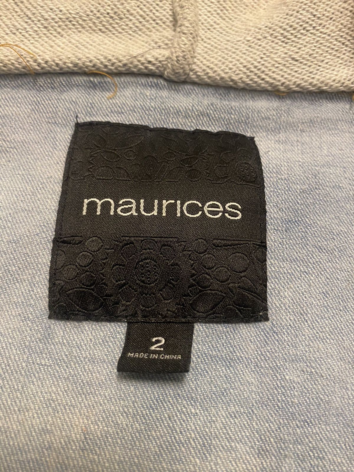 Maurice Lacroix Maurice’s Hand Painted Jean Jacket Size XXL / US 16-18 / IT 52-54 - 4 Thumbnail