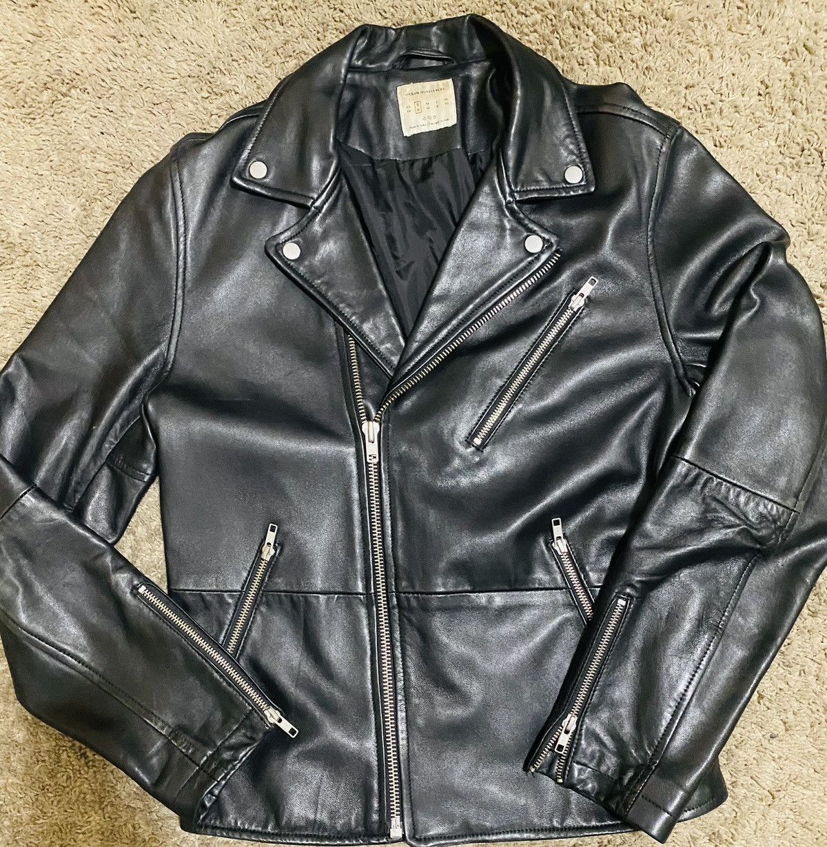 Urban Outfitters Urban Outfitters Leather Moto/cafe racer jacket ALLSAINTS Size US M / EU 48-50 / 2 - 1 Thumbnail