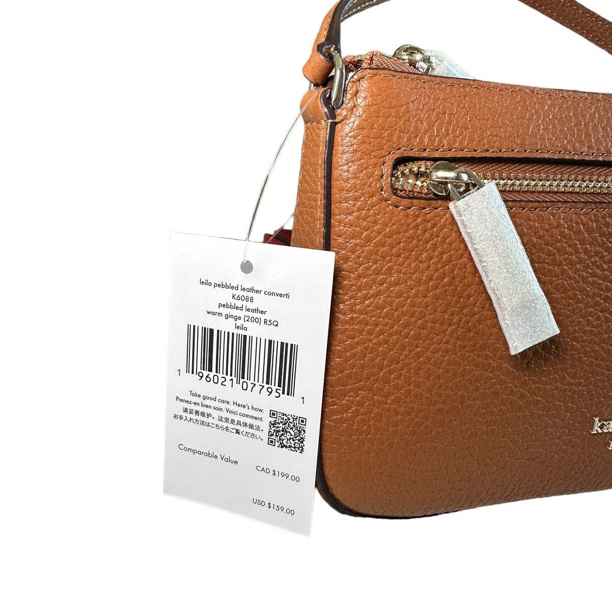 Kate Spade Kate Spade Leila Convertible Wristlet in Warm Ginger Size ONE SIZE - 6 Thumbnail