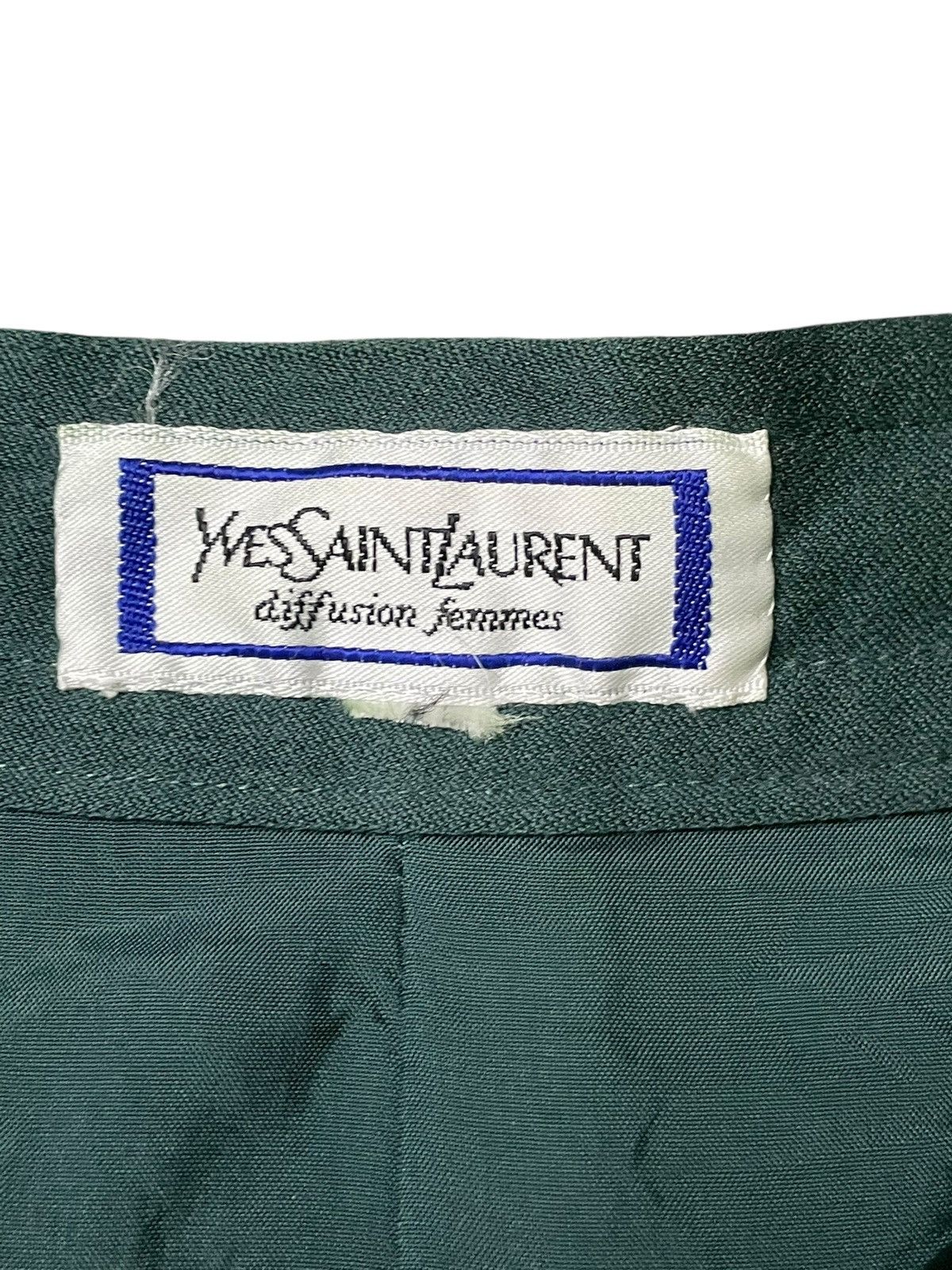 Vintage × Yves Saint Laurent Vintage Yves Saint Laurent Skirt (48) Size 24" / US 00 / IT 34 - 6 Thumbnail